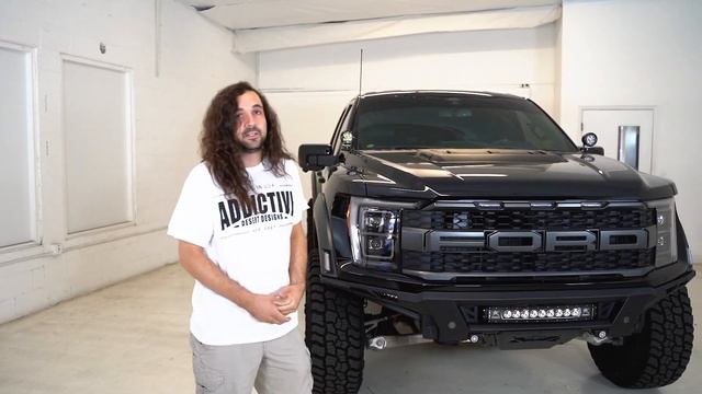 2021 - Up Ford Raptor Phantom Front Bumper смотреть онлайн