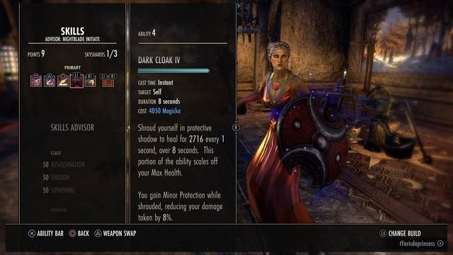 ESO- Nightblade Tank PVE build Scalebreaker patch смотреть онлайн