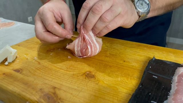 Куриные мешочки с фетаки