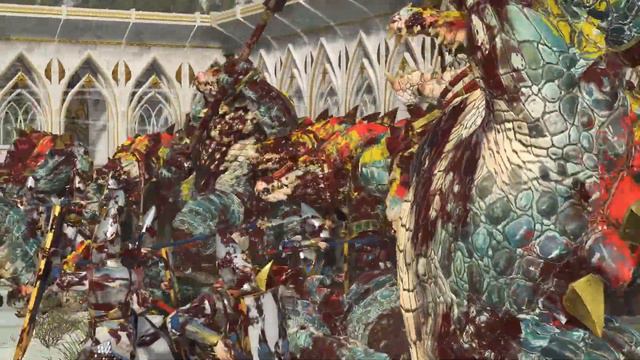 MASSIVE KROXIGOR INVASION!- Total War:Warhammer 2 (Cinematic Battle) смотреть онлайн