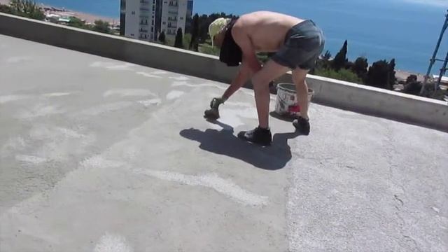 вилла Ирина, гидроизоляция, штукатурка 25.07.14 смотреть онлайн