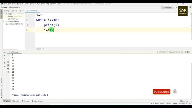 while loop in Python || Tutorial - 30 || Python Tutorial смотреть онлайн