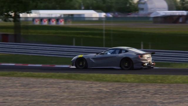 What!? Is it a ghost car? Ferrari F12 Berlinetta Tuned by OZ_Garage at Oulton Park смотреть онлайн