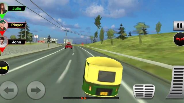 Modern Tuktuk rikshaw driving auto rikshaw games_android gameplay смотреть онлайн