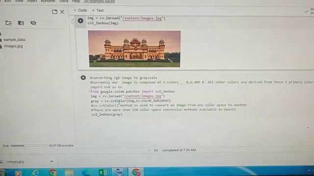 Tutorial | Converting RGB image to Grayscale using #OpenCV Library in #Python | #PythonProgramming смотреть онлайн