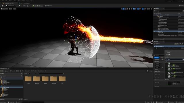 Niagara VFX Crash Course 12 Force Field Part 2 смотреть онлайн