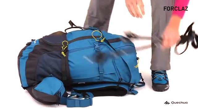 РЮКЗАК ДЛЯ ПОХОДОВ FORCLAZ 60 ЛИТРОВ QUECHUA смотреть онлайн