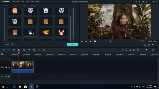 How to TRACK and BLUR FACES in Filmora 9 Tutorial смотреть онлайн