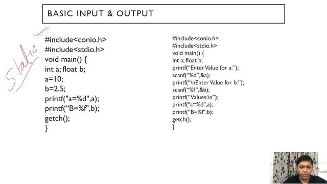 CH 3 Operators & Basic Input Output in C смотреть онлайн