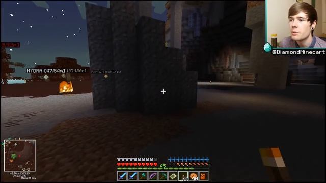 "HYDRA BOSS BATTLE" | Diamond Dimensions Modded Survival #43 | Minecraft смотреть онлайн