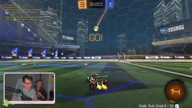 I hired a Rocket League pro to 1v1 a trash talker.. смотреть онлайн