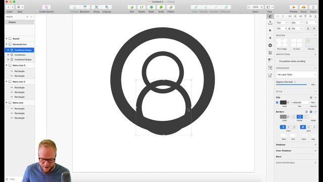 Create Icons from Scratch with Shapes - Sketch: Noob to Master, ep3 смотреть онлайн