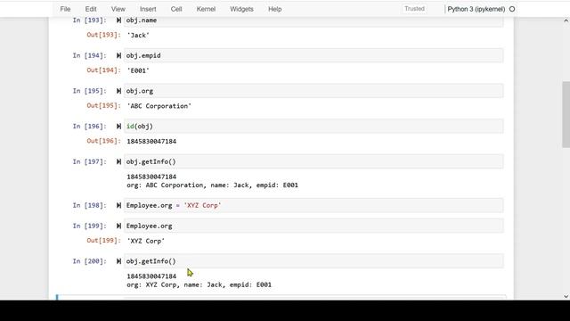 OOP - Class and Instance Variables смотреть онлайн