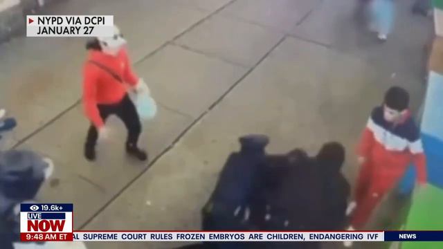 NYC Migrant Crisis: Migrants Scuffle With NYPD Officers On Randall's Island | LiveNOW From FOX