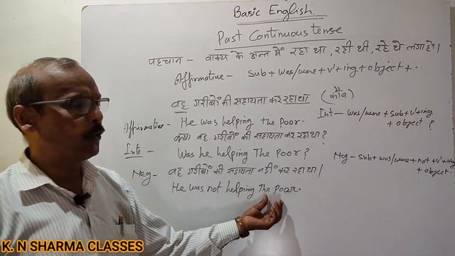 PAST CONTINUOUS TENSE & STATIVE VERBS COMPLETE DETAIL I AFFIRMATIVE I NEGATIVE I INTERROGATIVE. смотреть онлайн