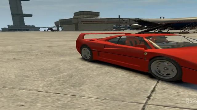 GTA EFLC Ferrari F40 Cool Drift смотреть онлайн