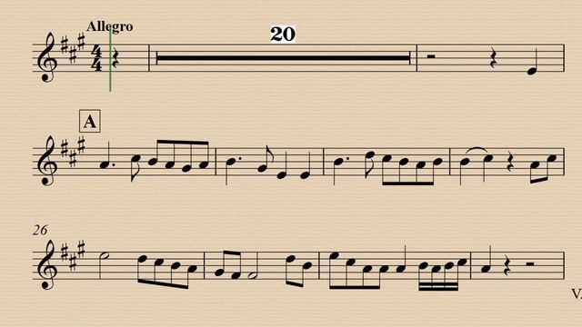 1. Allegro - Horn Concerto Nº1 in D K.412 - W. A. Mozart - Demo and Backing Track смотреть онлайн