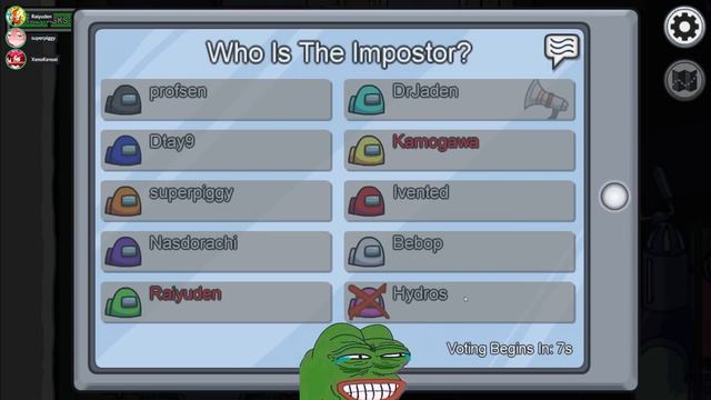 Could NOT Stop Laughing! Hilarious Among Us Imposter Rounds w/ Content Creators! смотреть онлайн