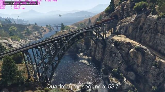 GTA V Benchmark - FX 8320 + R9 390X 1100/1550 (1440p) смотреть онлайн