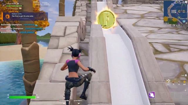 СОБЕРИТЕ МОНЕТЫ В ЛОКАЦИИ ВОДНОЕ Веселье на острове Lantern Fest Tour Фортнайт смотреть онлайн