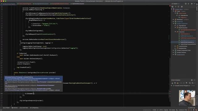 MassTransit Batch Message Consumer