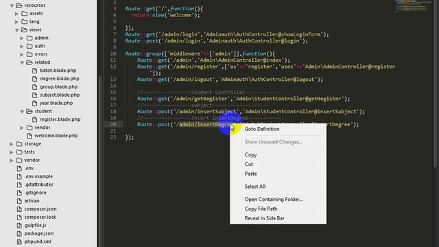 how to create project in laravel 5.2 path 4 - coding insert ajax jquery смотреть онлайн