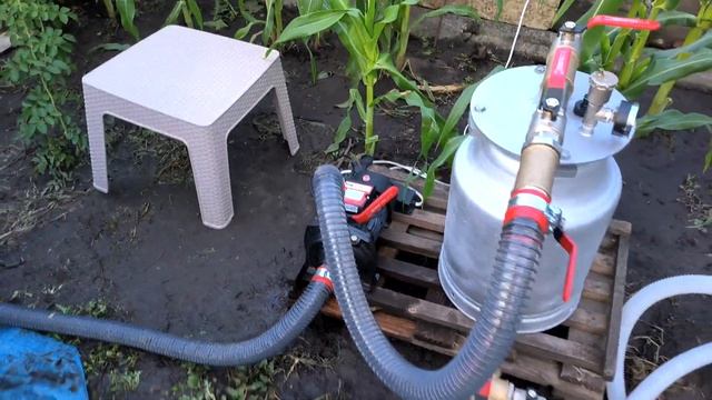 Настоящий песочный фильтр для каркасного бассейна. Демонстрация работы фильтр-насоса. смотреть онлайн