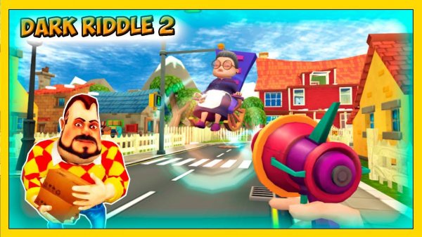 Дарк Ридл 2 новая игра с ЗАДАНИЯМИ - Dark Riddle 2 прохождение. мультик игра