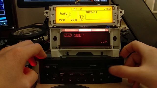 Peugeot 307 (206) RB3 Head Unit Drives A Display From Peugeot 407 (VAN Bus To CAN Bus Using Arduino