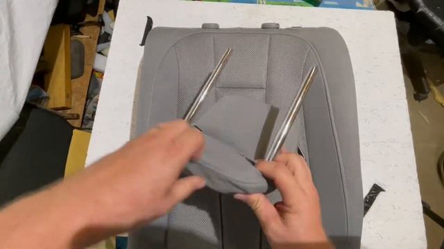 AUDI A5 2017 - seat upholstery replacement - removal seat cover смотреть онлайн