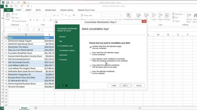Consolidate Excel Data from Multiple Worksheets by category смотреть онлайн