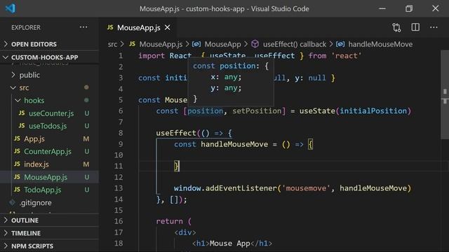 Custom Hooks - explicado al detalle con 3 ejemplos - Crea tus propios Hooks - React JS смотреть онлайн