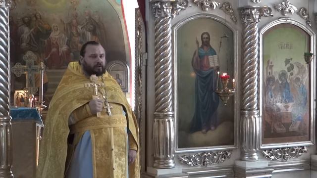 00371 Проповедь протоиерея Алексия Сущева в 23 неделю по Пятидесятнице 3.09.2017 г. смотреть онлайн