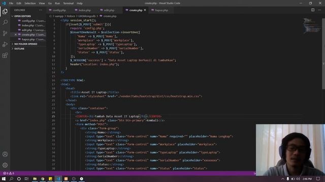 Demontrasi / Tutorial Aplikasi Sederhana Berbasis Web Menggunakan MongoDB dan PHP смотреть онлайн