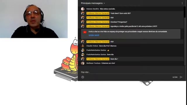 LIVE Sistema Embarcado com ESP32 e Micropython смотреть онлайн