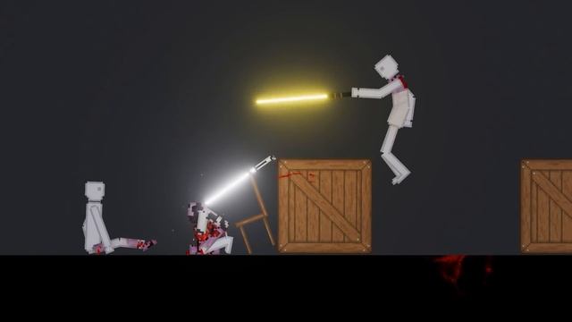 People Throwing Lightsabers At Each Other In People Playground (3) смотреть онлайн