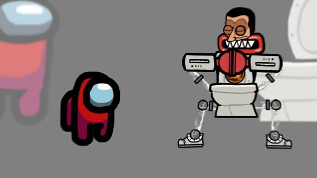 Mini Crewmate Kills Skibidi Toilet but WUBBOX Characters | Among Us смотреть онлайн
