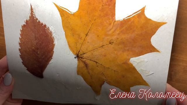 Осенняя подставка под телефон из эпоксидной смолы #Epoxyresin#Phonestand