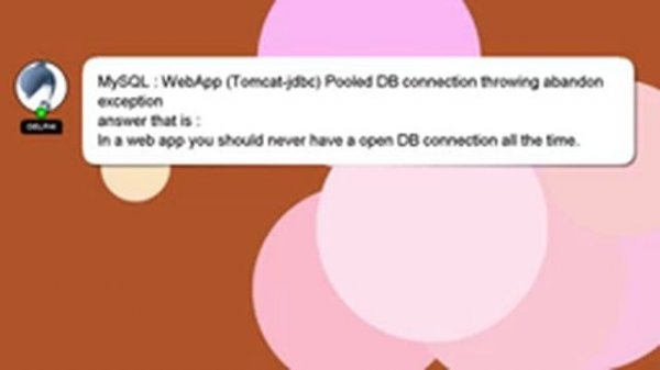 MySQL : WebApp (Tomcat-jdbc) Pooled DB connection throwing abandon exception