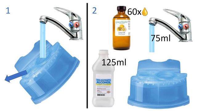 DIY - Shaver cleaning solution - Braun Clean and Renew - CCR2 Cartridge - Tutorial смотреть онлайн