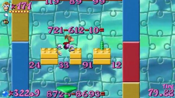 Brain Games Speedrun (No Damage) - Rayman Redemption