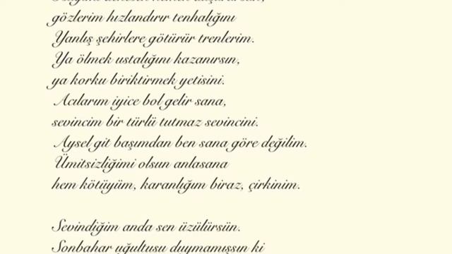 Aysel Git Basimdan - Attila İlhan