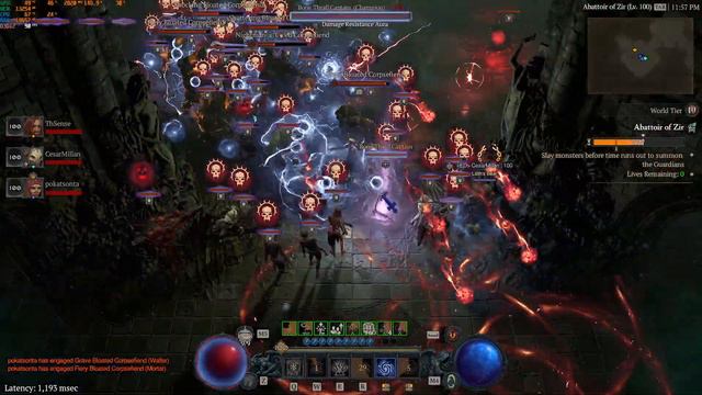 Diablo 4 Ball Lightning Sorceress extreme lag смотреть онлайн
