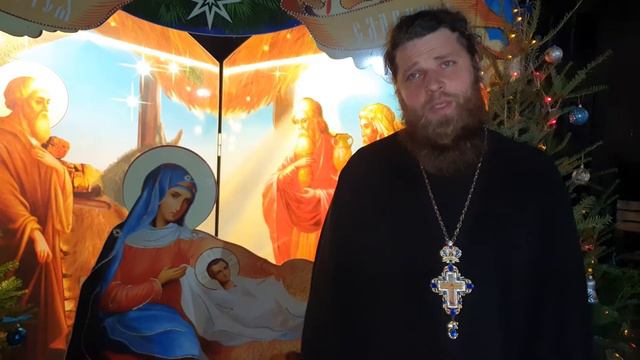 Поздравление с Рождеством Христовым от молодежки нашего храма. смотреть онлайн