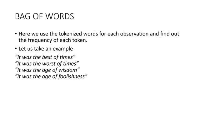 Bag of Words Model | BoW | Feature Extraction | Natural Language Processing NLP tutorial 12 смотреть онлайн