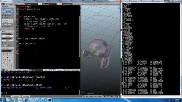 Numpy Tutorial 2 Manipulating Geometry смотреть онлайн