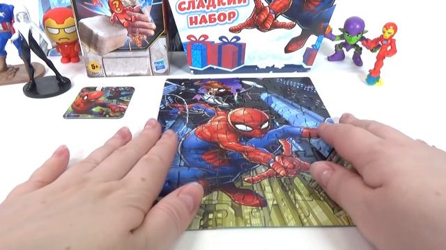 MARVEL! ЧЕЛОВЕК ПАУК! МИКС СЮРПРИЗОВ! Ищем фигурки в сюрпризах! смотреть онлайн