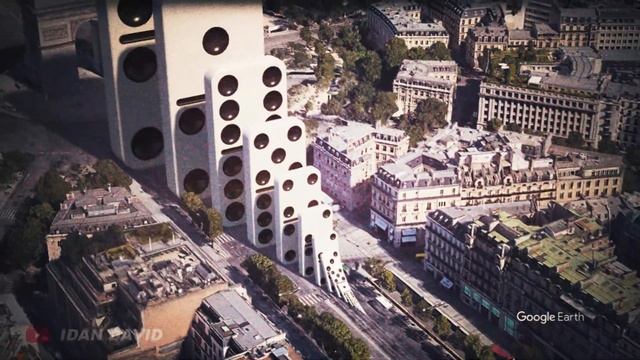 Domino Effect - The largest domino simulation V20 on a Real Footage смотреть онлайн