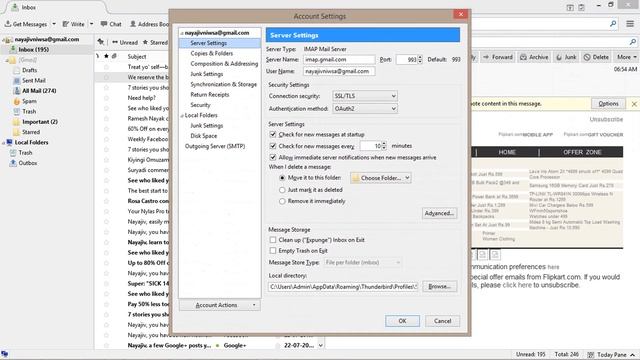 Thunderbird Mail Location - How to Change Thunderbird Data Storage Location смотреть онлайн