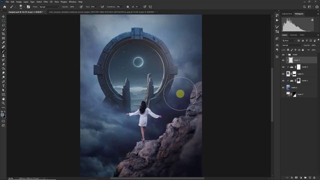 Stargate Photoshop Manipulation Tutorial смотреть онлайн